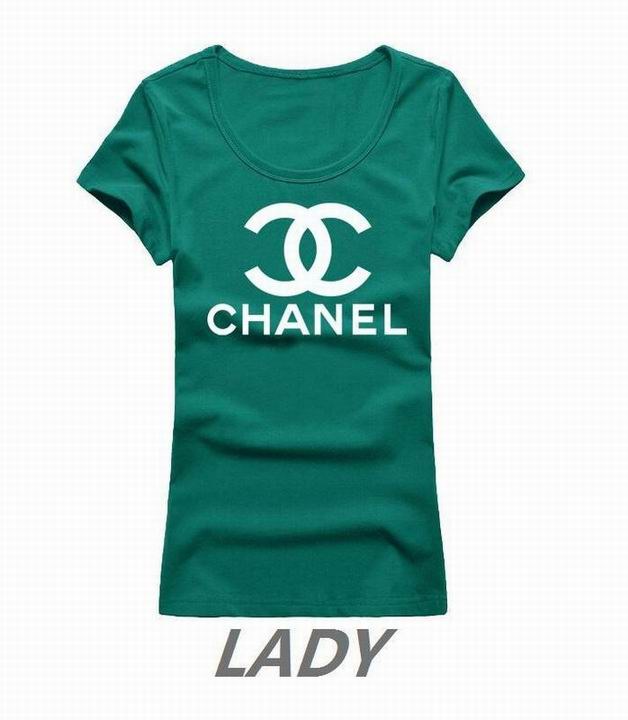 Chanel short round collar T woman S-XL-075